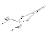Borla 2015 Dodge Charger Hellcat 6.2L V8 ATAK Catback Exhaust w/ Valves No Tips Factory Valance - View 3 | Dirty Garage