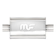 Universal Muffler Mag Stainless Steel 14x5x8 2.5x2.5 C/C | Dirty Garage