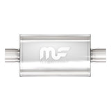 Universal Muffler Mag Stainless Steel 14x5x8 2.5x2.5 C/C | Dirty Garage