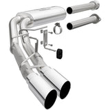 2015-2021 F-150 Street Series Cat-Back Performance Exhaust System Polished Side Exit | Dirty Garage