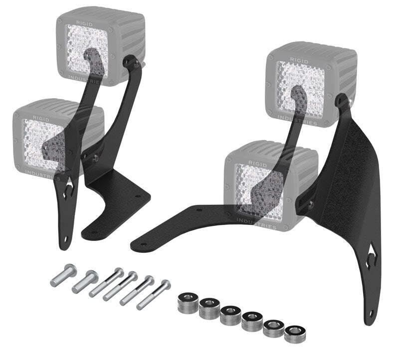 2018-2025 Wrangler A-Pillar Dual LED Cube Light Mount | Dirty Garage