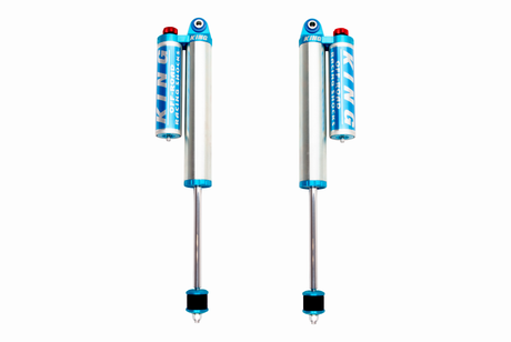 King Shocks 2014+ Ram 2500 4WD Rear 2.5 Dia Piggyback Reservoir Shock w/Adjuster - View 2 | Dirty Garage