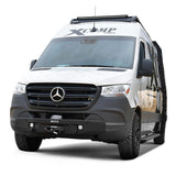 2019-2026 Mercedes-Benz Sprinter Pro-Series Black Mid Width Winch Mount Front Bumper - View 2 | Dirty Garage