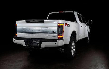 Oracle Lighting 17-22 Ford F-250/350 (Black Series) Flush Mount LED Tail Lights - View 8 | Dirty Garage