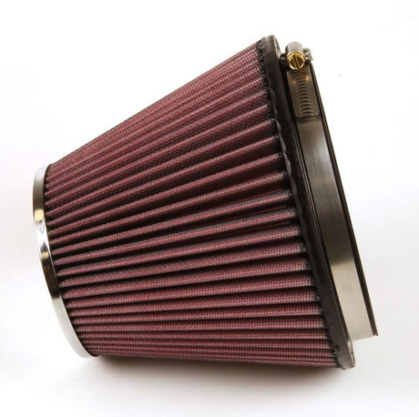 Universal Round Tapered Universal Air Filter 6in Flange ID x 7.5in Base OD x 4.5in Top OD x 6in H - View 2 | Dirty Garage