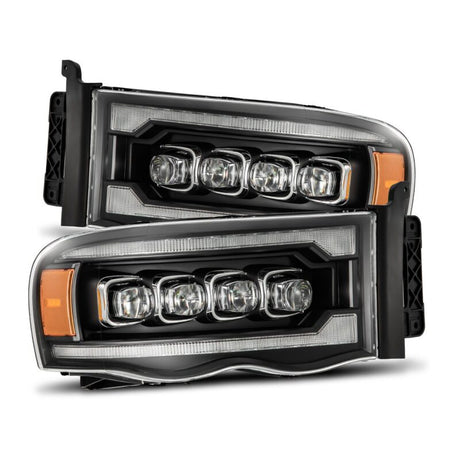 2002-2005 Ram HD Nova-Series LED Projector Black Headlights Active Light Sequential Signal | Dirty Garage