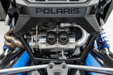 2022-2023 Polaris RZR Pro R Single Slip-on Dual Outlet Performance Series - View 2 | Dirty Garage