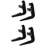 2004-2007 Tundra D-Cab Black Running Board Mount Kit - View 2 | Dirty Garage
