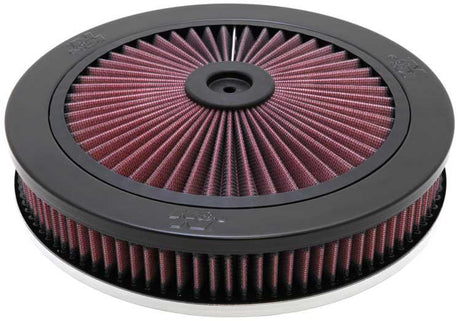 Universal X-Stream Top Filter Red 11in/5.125in Neck Flange/3.5in Height - View 2 | Dirty Garage