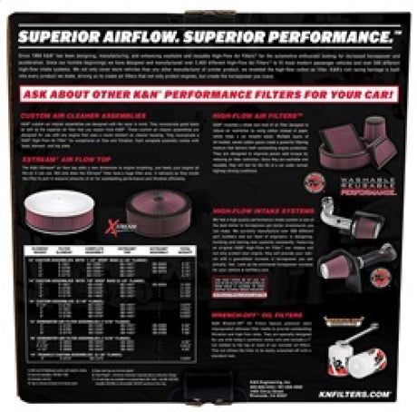 Universal 14in Red Custom Air Cleaner Assembly - 5.125in ID x 14in OD x 2.75in H x 1.25in Drop Base - View 5 | Dirty Garage