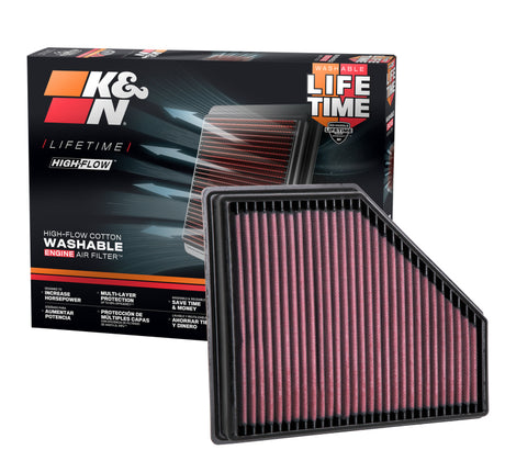 2019 330I L4-2.0L Turbo F/I/DSL Replacement Drop In Air Filter - View 5 | Dirty Garage