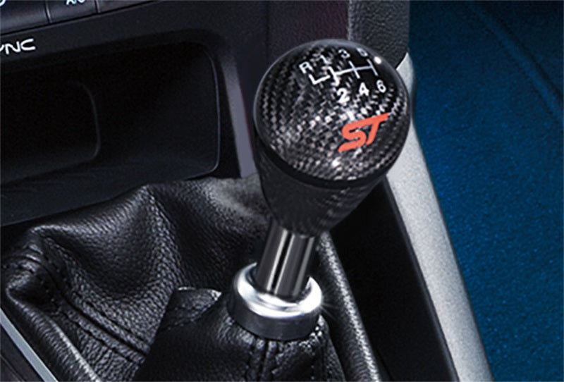 2013-2017 Focus ST Black Carbon Fiber 6 Speed Shift Knob - View 4 | Dirty Garage