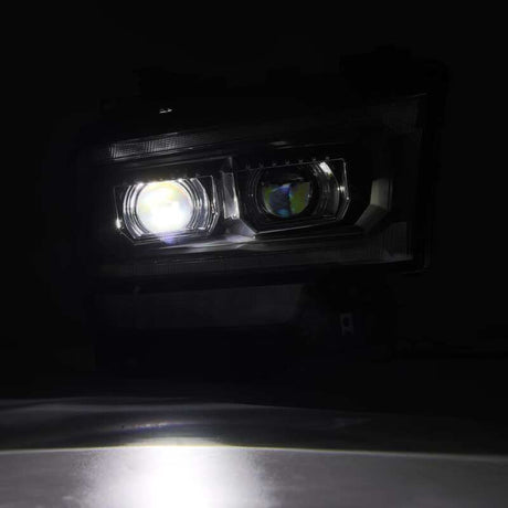 2019-2024 Ram HD Luxx-Series LED Projector Black Headlights Active Light Sequential Signal DRL - View 4 | Dirty Garage
