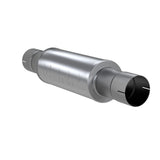 Universal Muffler 4" Inlet Outlet 30in Length AL - View 2 | Dirty Garage