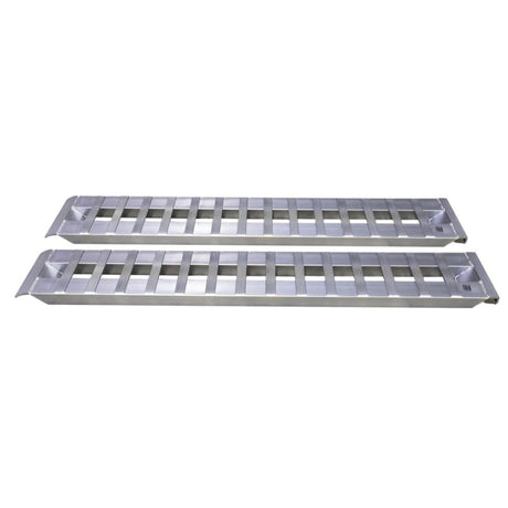 Gen-Y Heavy-Duty 10ft Aluminum Loading Ramps 15in x 120in 5K Capacity Per Ramp - Pair - View 5 | Dirty Garage