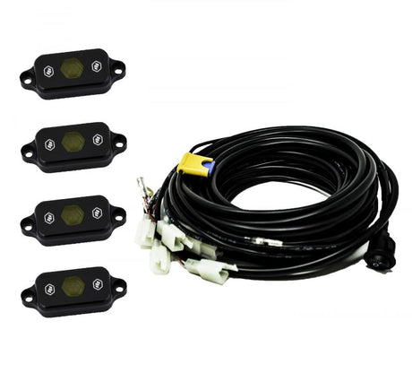 Universal Amber Rock Light Kit | Dirty Garage
