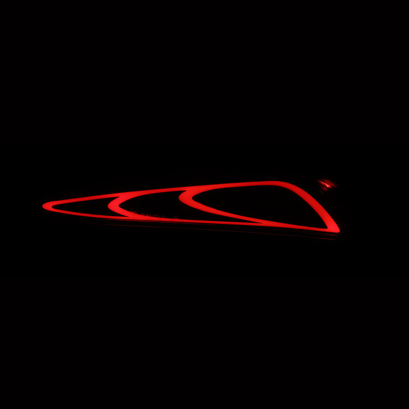 2020-2024 Supra Luxx-Series FT-1 Style LED Tail Lights Alpha-Black - View 3 | Dirty Garage