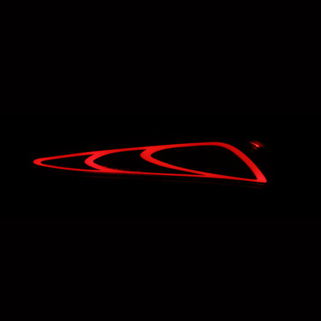 2020-2024 Supra Luxx-Series FT-1 Style LED Tail Lights Alpha-Black - View 3 | Dirty Garage