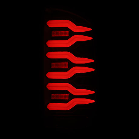 2002-2006 Ram 1500 HD Luxx-Series LED Tail Lights Pair Black - View 3 | Dirty Garage