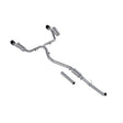 2022-2024 Civic SI 1.5L T304 SS 3" Cat Back Exhaust 2.5" Dual Split Rear w CF Tips | Dirty Garage