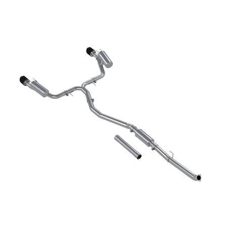 2022-2024 Civic SI 1.5L T304 SS 3" Cat Back Exhaust 2.5" Dual Split Rear w CF Tips | Dirty Garage