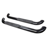 Westin 2009-2018 Dodge/Ram 1500 Reg Cab Platinum 4 Oval Nerf Step Bars - Black - View 5 | Dirty Garage
