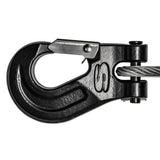 Universal 12k LBS SX12 Graphite Steel Wire Rope Winch - View 4 | Dirty Garage