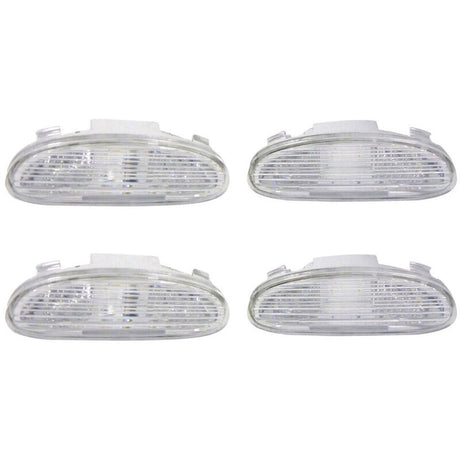 Universal Running Board Light Clear Lens w/ Back Cavity - View 2 | Dirty Garage