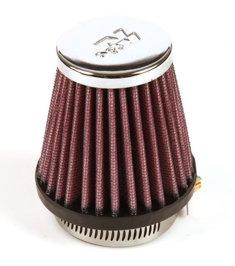 Universal Chrome Filter 1 15/16 inch FLG/3 inch Base/2 inch Top/3 inch Height - View 2 | Dirty Garage