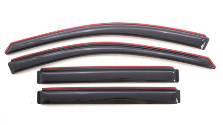 2008-2017 Buick Enclave Ventvisor Front Rear Window Deflectors Smoke 4-Piece | Dirty Garage