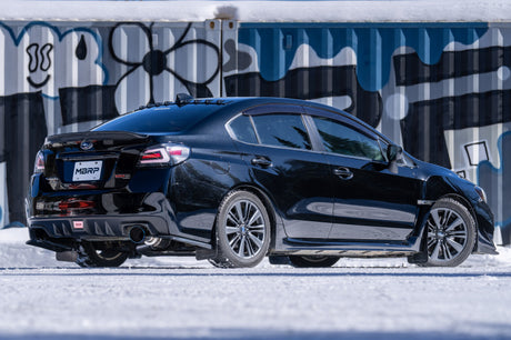 2011-2021 Subaru WRX STI 3" Cat Back Single Rear Exit Burnt End Tips - View 5 | Dirty Garage