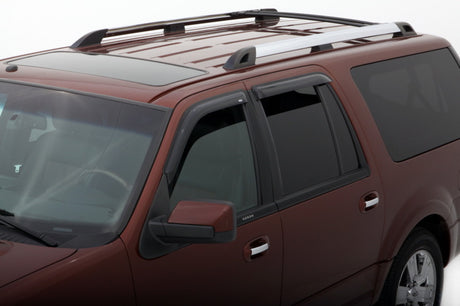 1998-2018 Navigator Ventvisor Outside Mount Window Deflectors Smoke 4-Piece | Dirty Garage