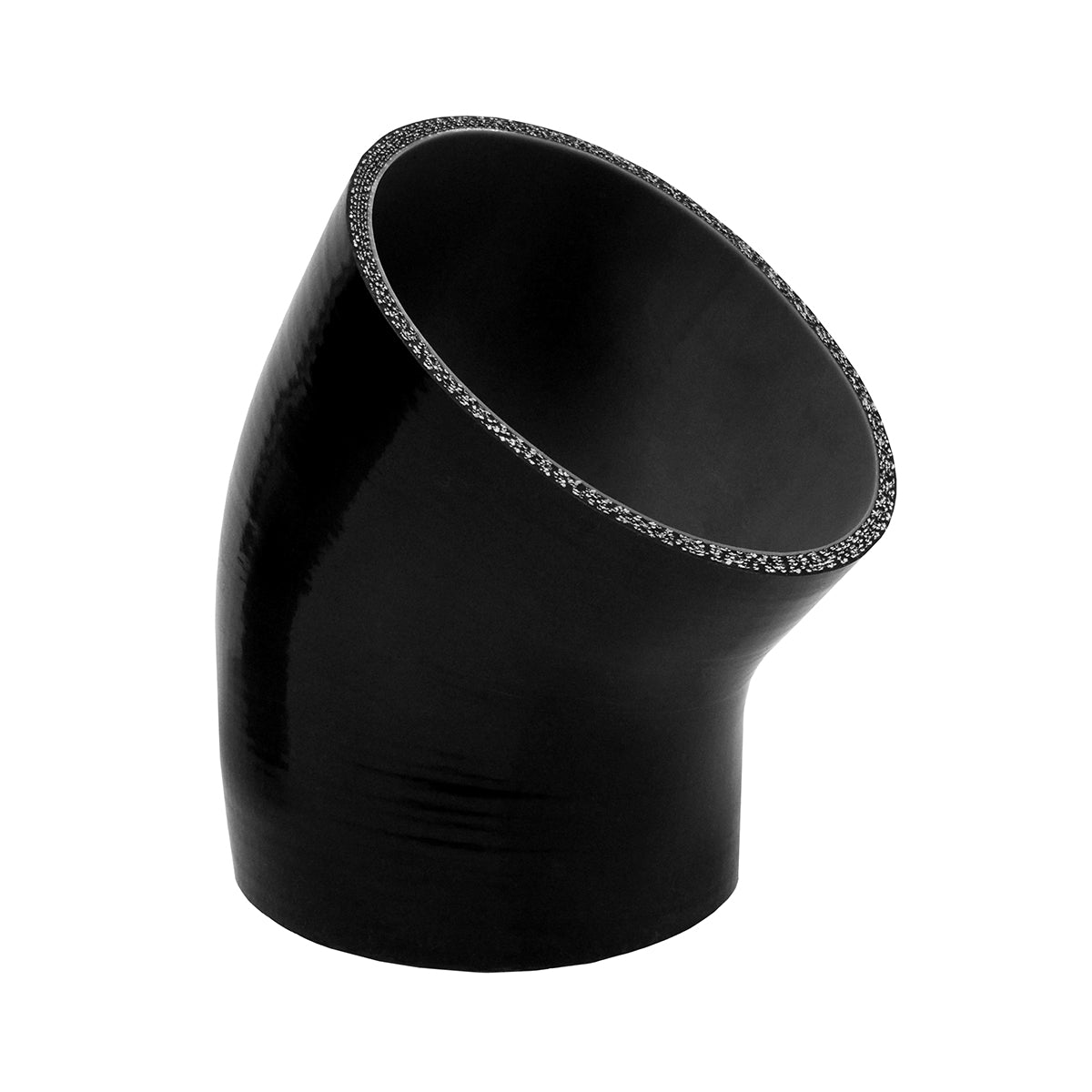 Universal 1.875 Inch ID Silicone 45 degree Elbow - View 9 | Dirty Garage