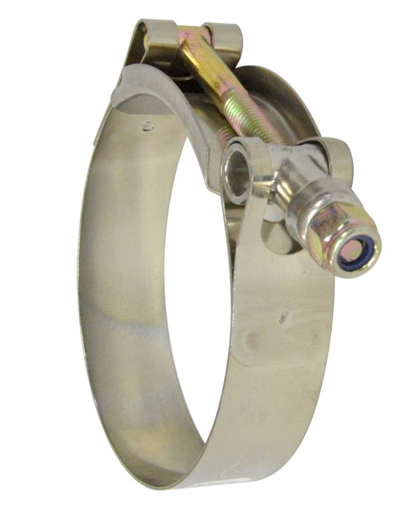Universal 2.75 Inch T-Bolt Clamp For 2.25 Inch ID Hose Fits 2.25 Inch ID Hose Range 71-63Mm | Dirty Garage