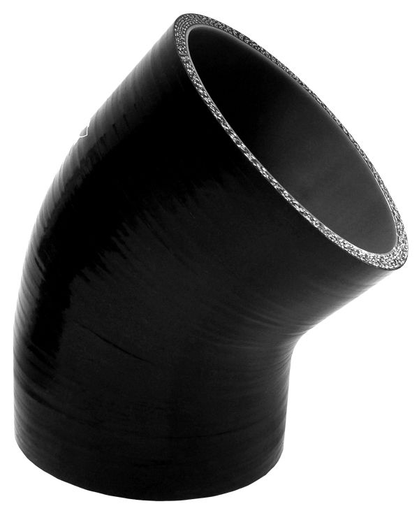 Universal 4.0 Inch 45 Deg 6MM 5-Ply Silicone Elbow | Dirty Garage