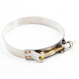 Universal T-bolt Clamp 4.25 Inch ID for 3.75 Inch ID Hose - View 2 | Dirty Garage