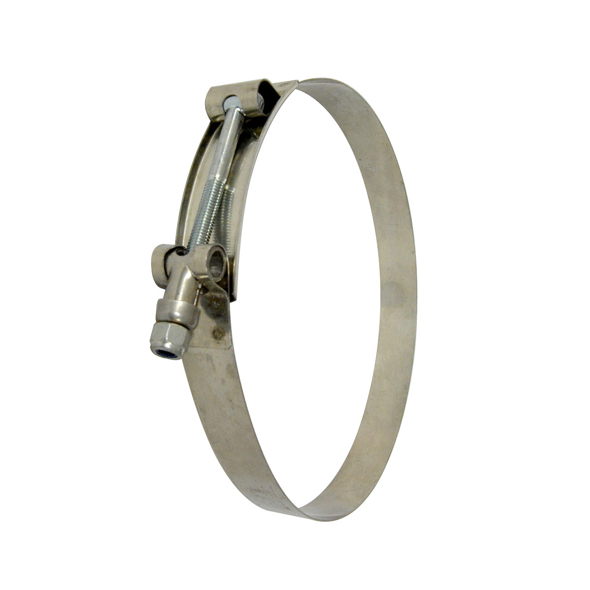 Universal T-bolt Clamp 4.25 Inch ID for 3.75 Inch ID Hose - View 4 | Dirty Garage