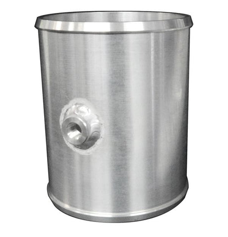 Universal Billet Aluminum Coupler 1/8 Inch Npt 4 Inch OD X 5.0 Inch Long | Dirty Garage