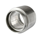 Universal Exhaust Bellows 2 Inch Stainless Steel - View 2 | Dirty Garage