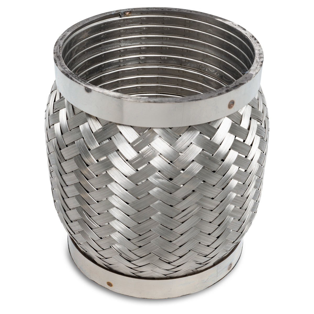 Universal Exhaust Bellows 4 Inch x 5 Inch L Interlocking | Dirty Garage