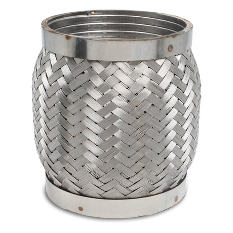 Universal Exhaust Bellows 4 Inch x 5 Inch L Interlocking - View 2 | Dirty Garage