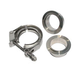 Universal 1.5 Inch V Band 3 Pc Set Ssc/Ssf 1C 1M 1F QR | Dirty Garage