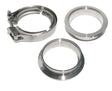 Universal 2.25 Inch V Band 3 Piece Set 1C 1M 1F QR | Dirty Garage