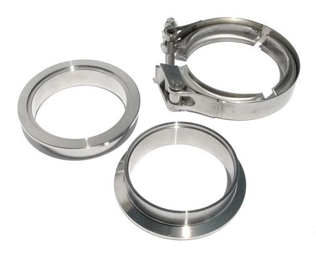 Universal 2.75 Inch V Band 3 Piece Set 1C 1M 1F QR | Dirty Garage