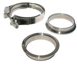 Universal 3.0 Inch V Band 3 Piece Set 1C 1M 1F QR | Dirty Garage