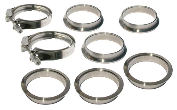 Universal 3.0 Inch V Band 8 Piece Set 2C 3M 3F QR | Dirty Garage