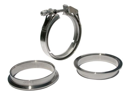 Universal 4.0 Inch V Band 3 Piece Set 1C 1M 1F QR | Dirty Garage