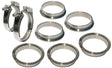 Universal 4.0 Inch V Band 8 Piece Set 2C 3M 3F QR | Dirty Garage