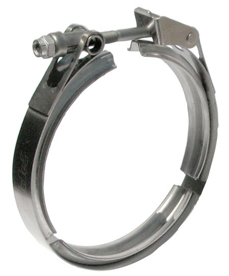 Universal 5.0 Inch V Band Clamp Quick Release | Dirty Garage