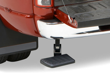 2002-2008 Ram 1500 / HD BedStep Black Retractable Bumper Step - View 2 | Dirty Garage